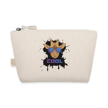 Giraffe cool - Organic Pouch - nature - Front