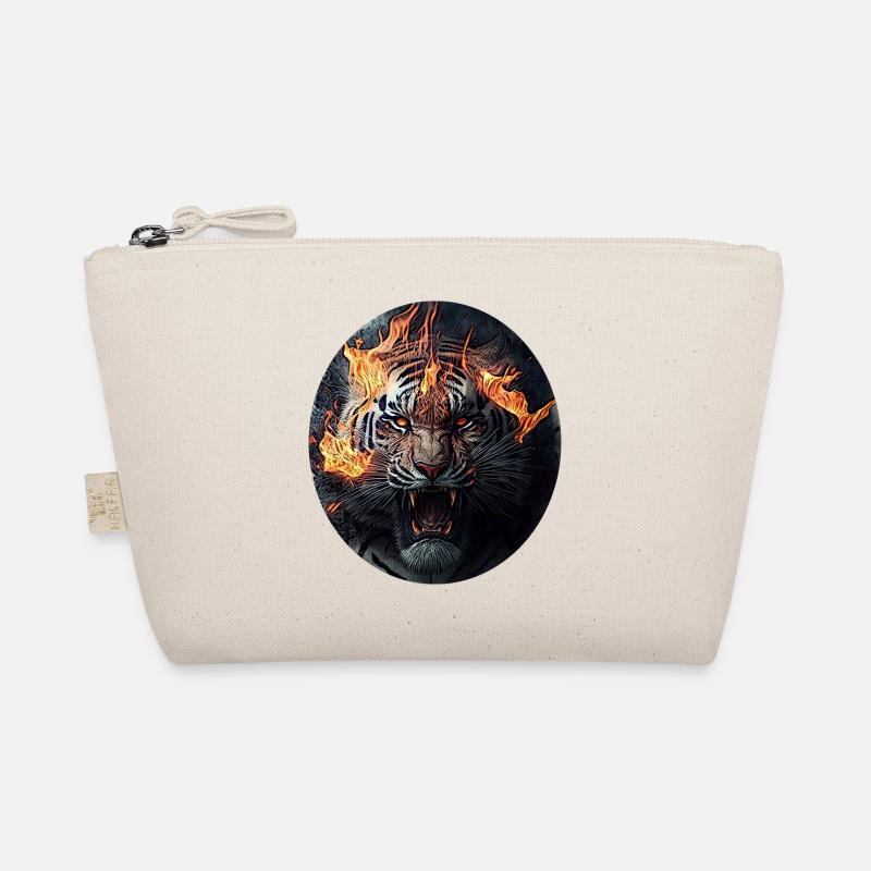 Tiger on fire Organic Pouch