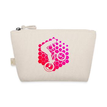 bmx bike cycling bmx young bike bmx - Organic Pouch - nature - Front