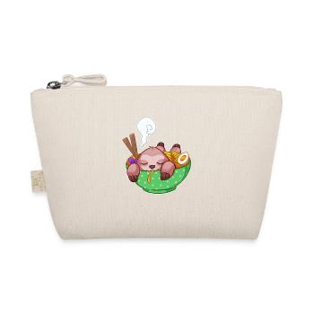Ramen Kawaii Faultier Anime Otaku Japan Nudeln - Bio-Täschchen - Natur - Vorne