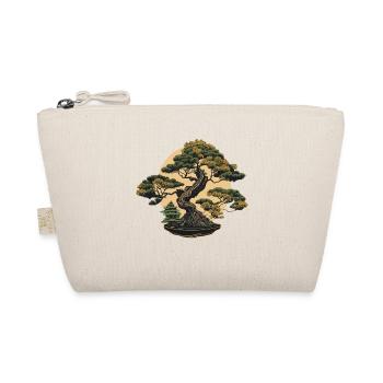Shapely Bonsai Tree - Organic Pouch - nature - Front