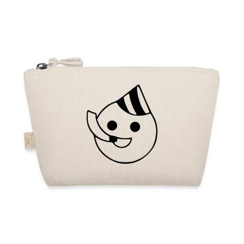 Emoji Sketch Party noir - Trousse biologique - nature - Devant