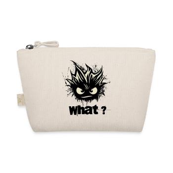 Quoi? Monstre mignon - Trousse biologique - nature - Devant
