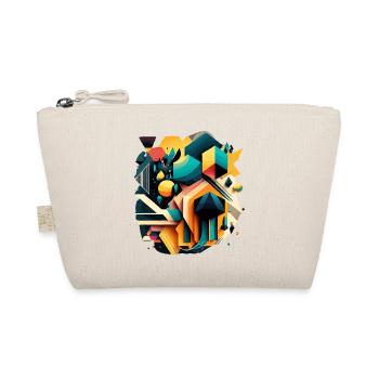Abstract geometry - Organic Pouch - nature - Front