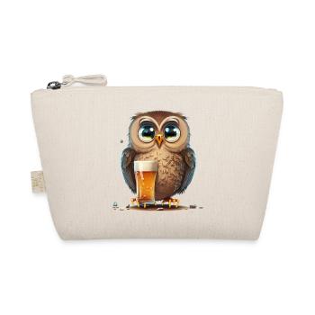 Sweet Beer Owl - Organic Pouch - nature - Front