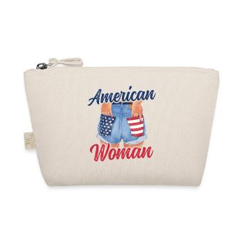 Short en denim femme américaine - Trousse biologique - nature - Devant