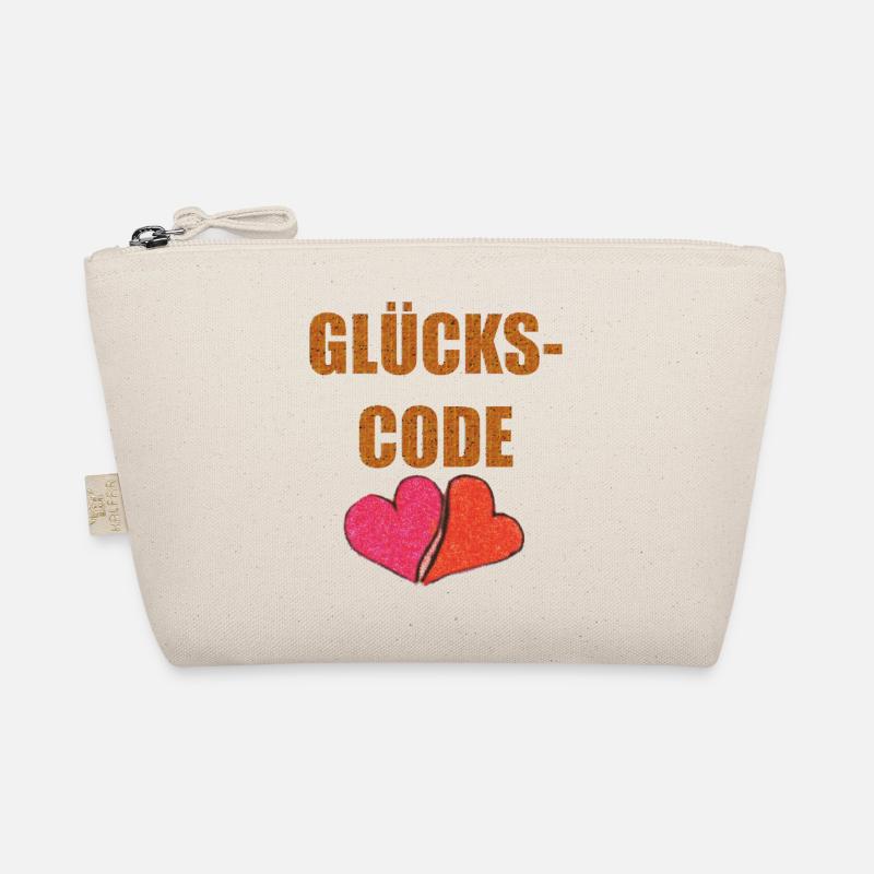 GLÜCKS CODE Bio-Täschchen