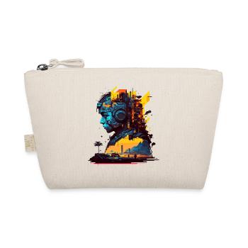 Cyborg of the future for absolute nerds and geeks - Organic Pouch - nature - Front