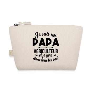 Je suis un papa agriculteur et je gère - Trousse biologique - nature - Devant