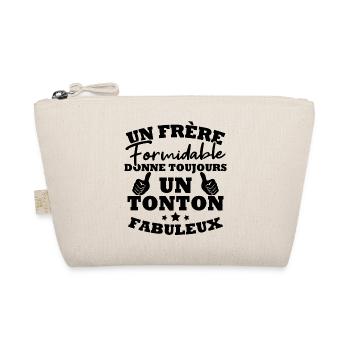 Frère formidable donne toujours un tonton fabuleux - Trousse biologique - nature - Devant