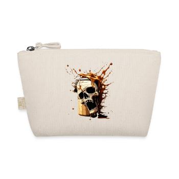 Skull Beer Explosion - Organic Pouch - nature - Front