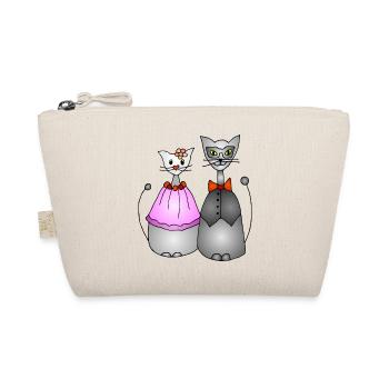 Katzen - Bio-Täschchen - Natur - Vorne