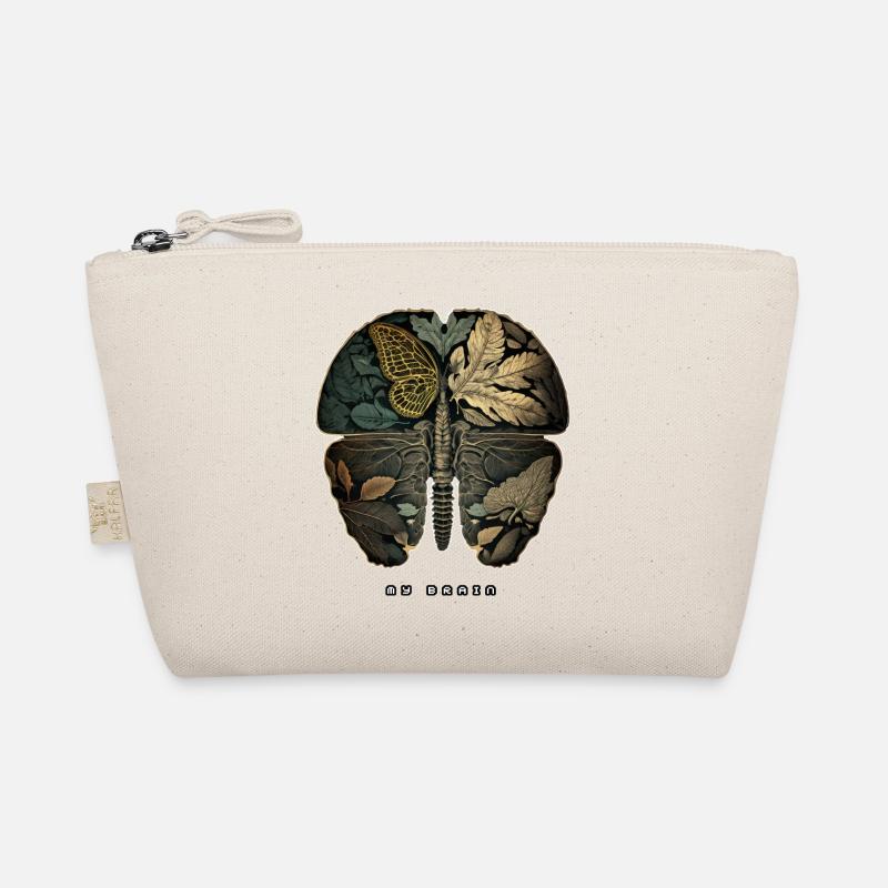 Butterfly Brain your-Tshirt Organic Pouch