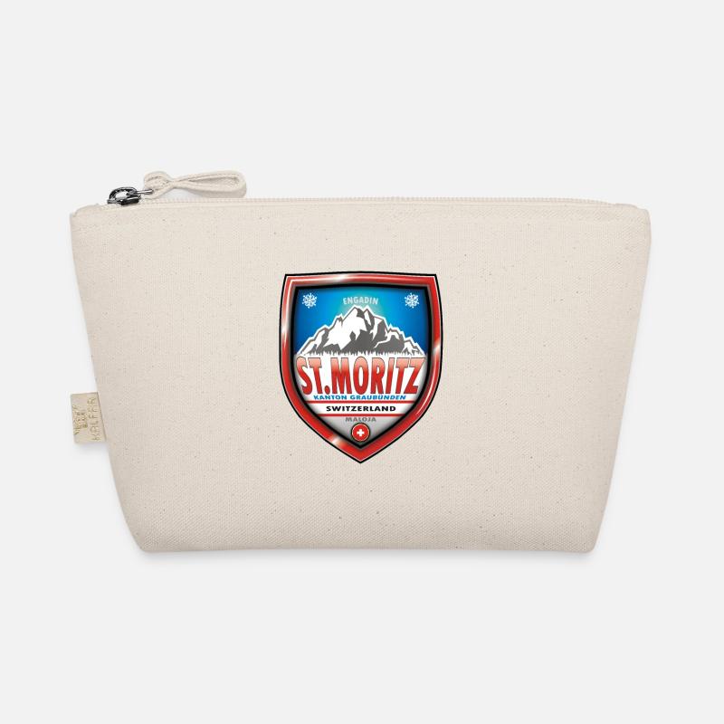St. Moritz Switzerland Organic Pouch