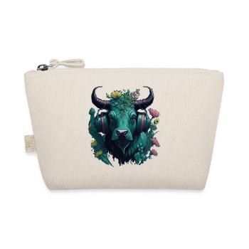 Mignon Toro Gamer Vintage Bull Design - Trousse biologique - nature - Devant