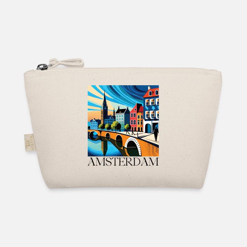 AMSTERDAM - Bio-Täschchen - Natur