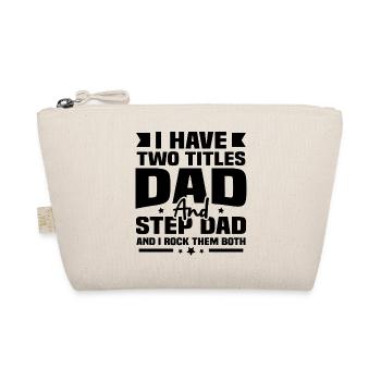 I have two titles, my father and my father-in-law - Organic Pouch - nature - Front