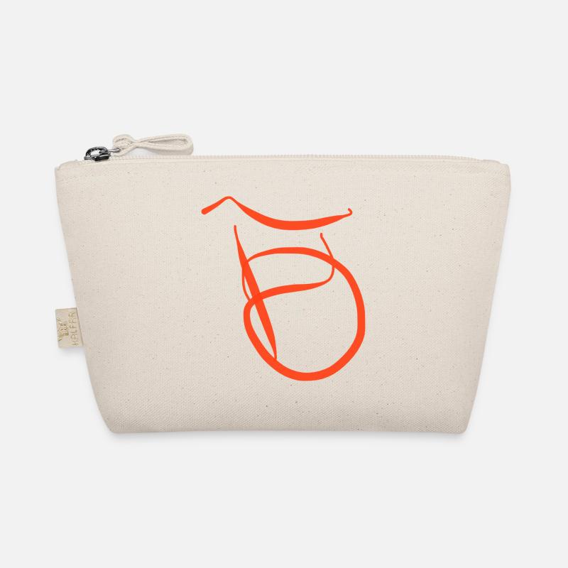 Orange B sur pull noir Trousse biologique