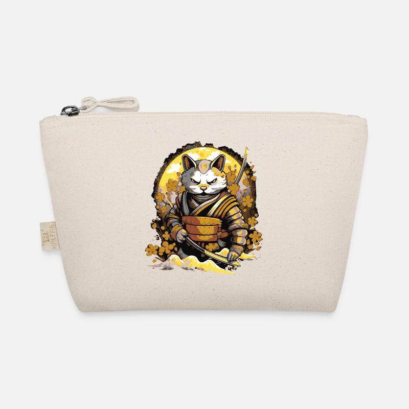 Chat samouraï - Trousse biologique - nature