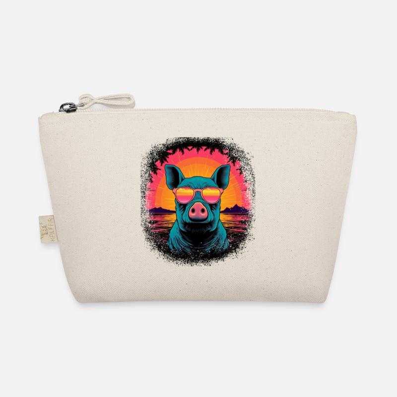 Agriculture Cochons d’Inde Drôle de citation Cochon mignon Trousse biologique