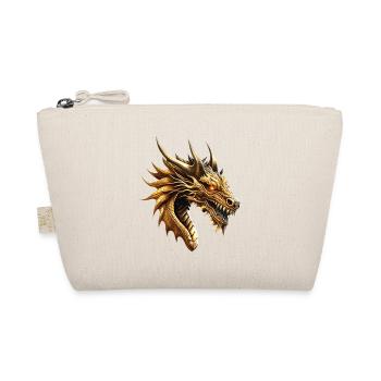 Dragon Gold Fantasy Magic Mysticism Creature Animal - Organic Pouch - nature - Front