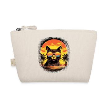 anniversary bday avacato kitten awesome gift idea - Bio-Täschchen - Natur - Vorne