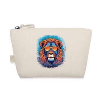 anniversaire cadeau idée lion déclaration humour - Trousse biologique - nature - Devant