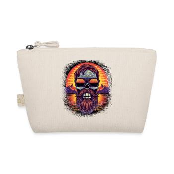 Respect The Beard Art Playoff Beard Bearded Collie - Organic Pouch - nature - Front