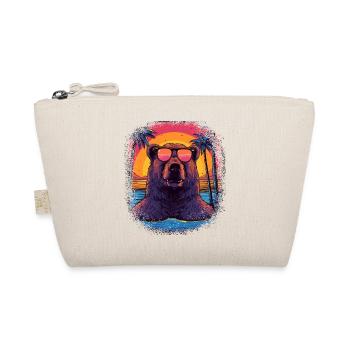 humor gift idea funny sayings mammal fun joke - Bio-Täschchen - Natur - Vorne
