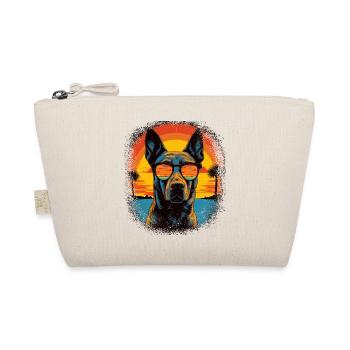 mammal beagle love cool dog love present fun - Bio-Täschchen - Natur - Vorne