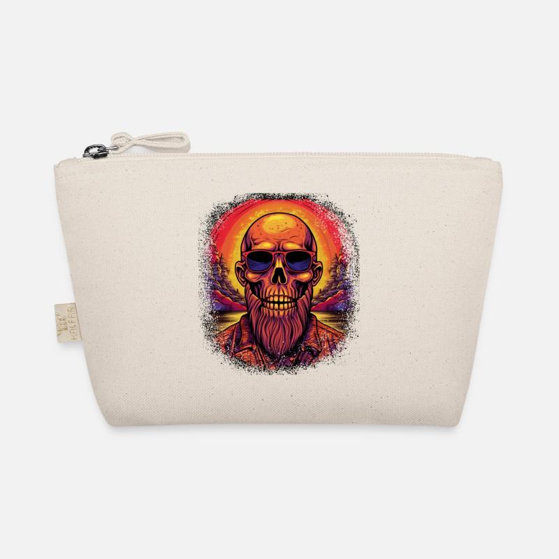 cool coach beard fun beard lover bear covid19 Bio-Täschchen