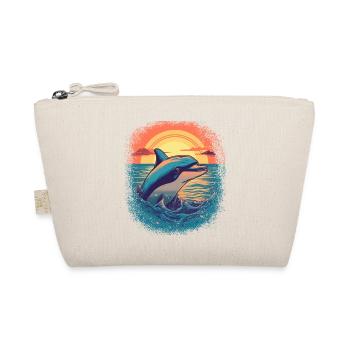 Awesome Marine Mammals Water Geek Fisherman Child - Organic Pouch - nature - Front