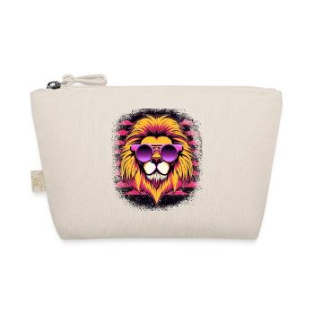 großkatze bday best selling christian clothing - Bio-Täschchen - Natur - Vorne