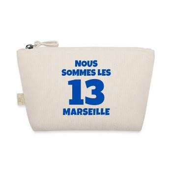 Marseille. je suis Marseillais. 13 - Trousse biologique - nature - Devant