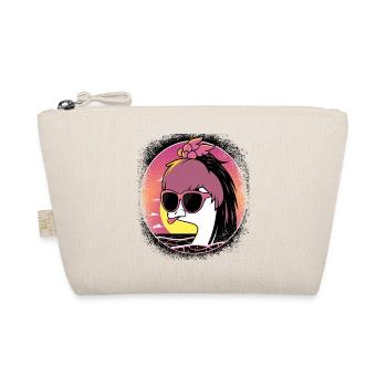 present idea birthday present baby duck love - Bio-Täschchen - Natur - Vorne