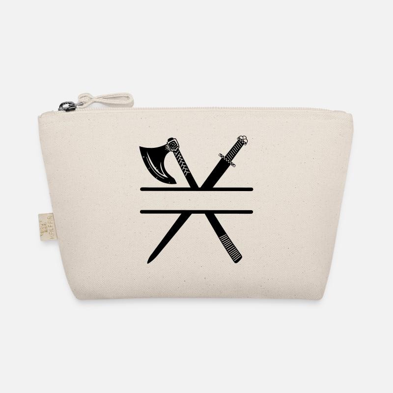 Viking axe sword Organic Pouch