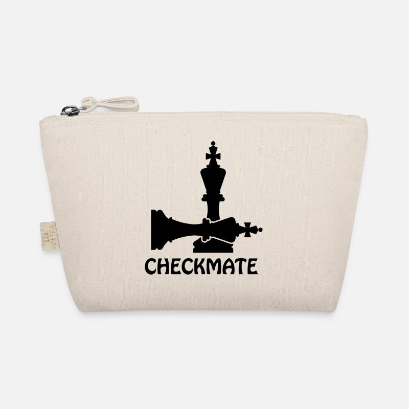 boardgame chess backgammon game night Bio-Täschchen