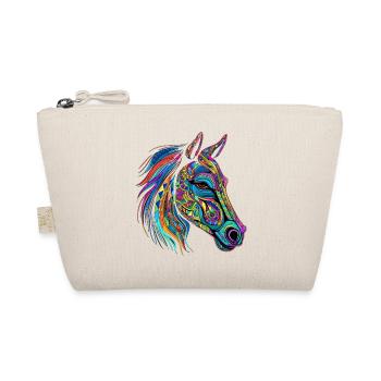show jumping horseman sports falkenstein - Bio-Täschchen - Natur - Vorne
