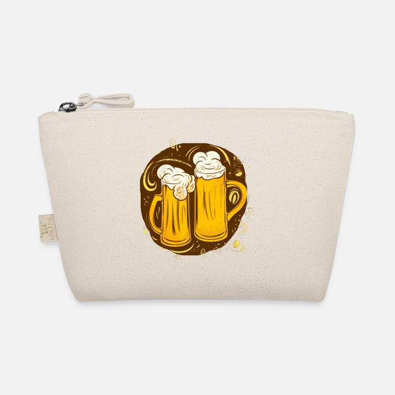 Cheers! Motif for beer lovers Organic Pouch