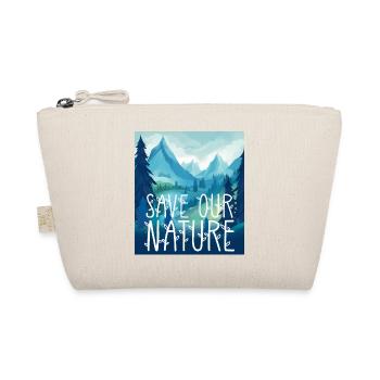 Protects our nature - Organic Pouch - nature - Front