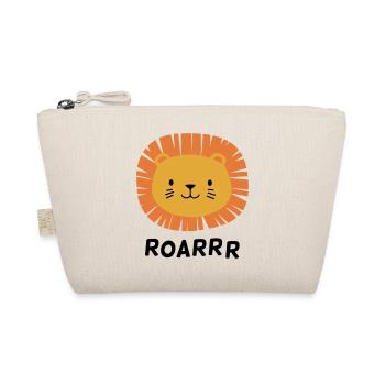 cute lion roarrr - Organic Pouch - nature - Front