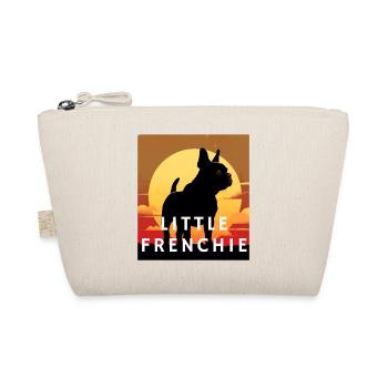 Little Frenchie - Bio-Täschchen - Natur - Vorne