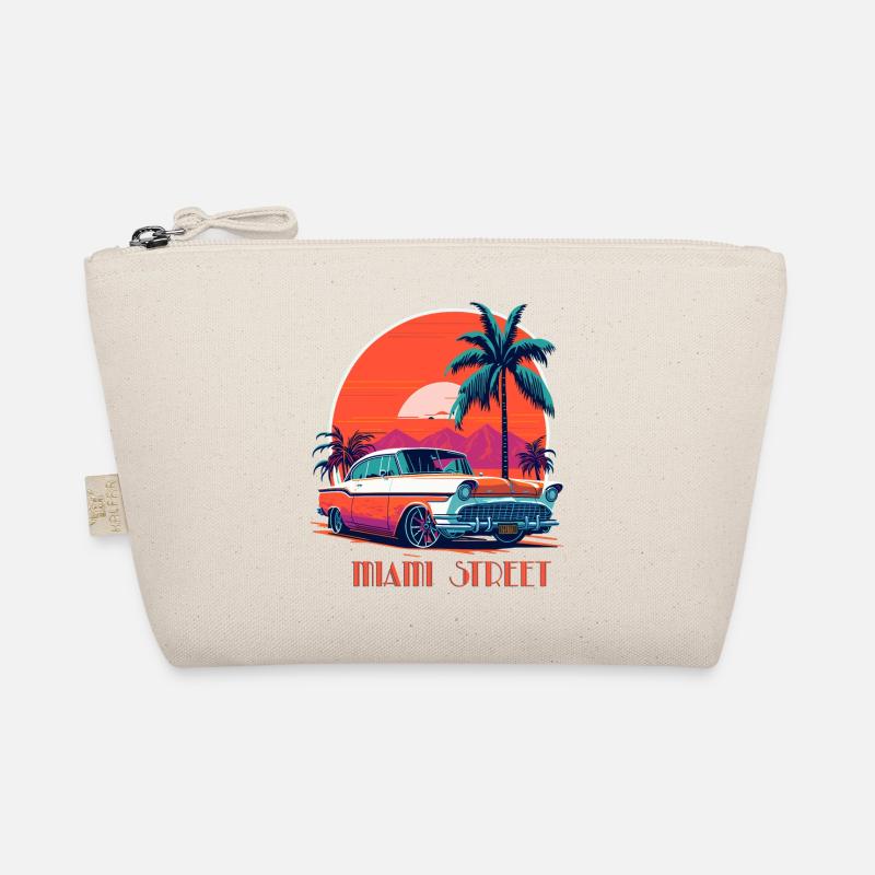 MIAMI STREET - Bio-Täschchen - Natur