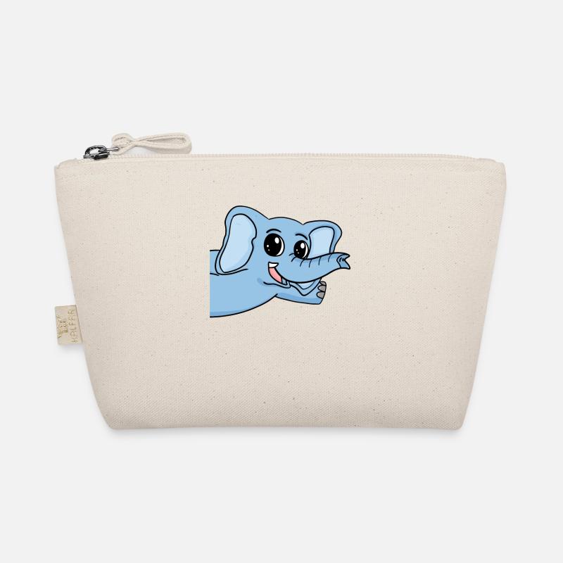 Elephant Greeting Greeting Organic Pouch