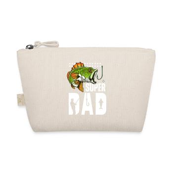 Super Dad Fishing Giant Fish - Organic Pouch - nature - Front