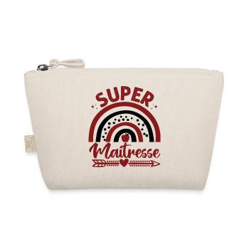 Super maitresse cadeau pour maîtresse d' école - Trousse biologique - nature - Devant