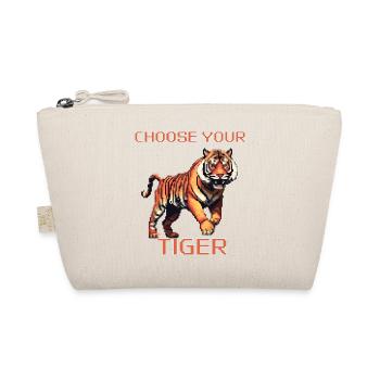 Choisissez votre Tigre | Aventure Tiger 8bit - Trousse biologique - nature - Devant