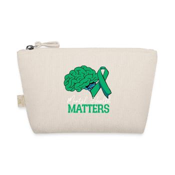 Mental Health Matters Bewusstsein Gesundheit - Bio-Täschchen - Natur - Vorne