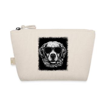 Funny Quote Dog Owner Beagle Lover Gift - Organic Pouch - nature - Front