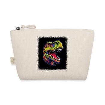 present birthday present idea bird family green - Bio-Täschchen - Natur - Vorne